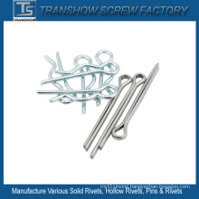 Stainless Steel Galvanized Spring Steel Split Cotter Pins